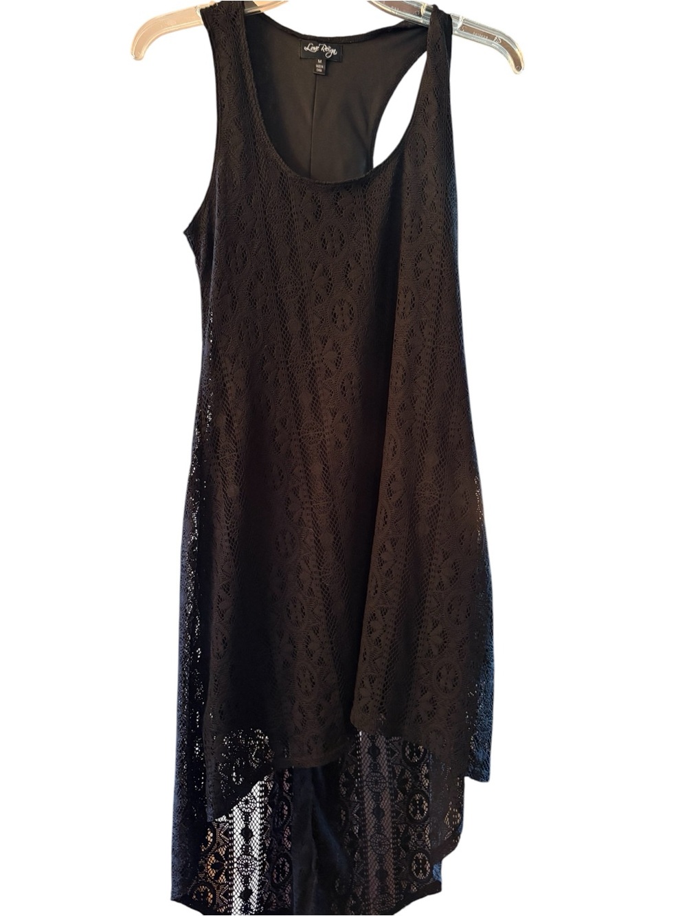 Love Reign Black Lace Top